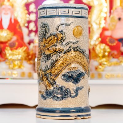 ống hương men rạn Bát Tràng